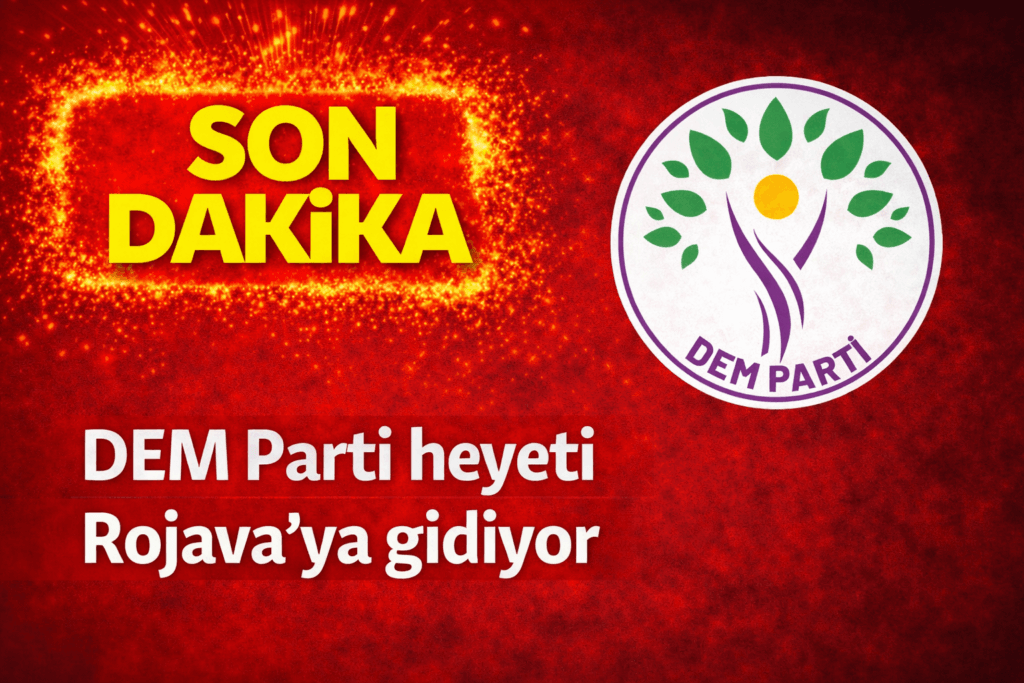 DEM Parti ve DBP Eş Genel Başkanları Rojava’ya gidecek